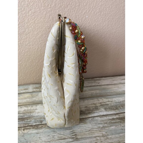 Mary Frances Vintage Palm Tree Beaded Handbag – Rare Tropical Accessory - Picture 14 of 16